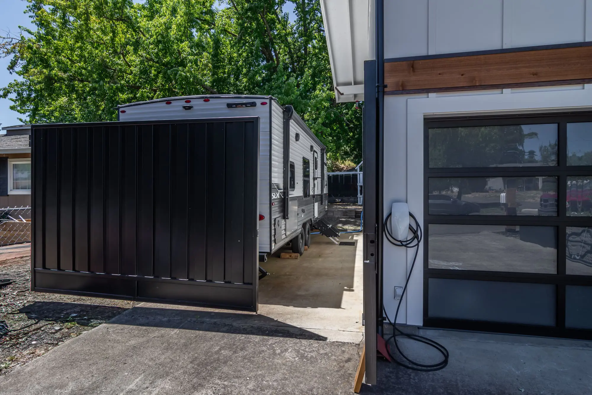 Tesla Charger & Gate